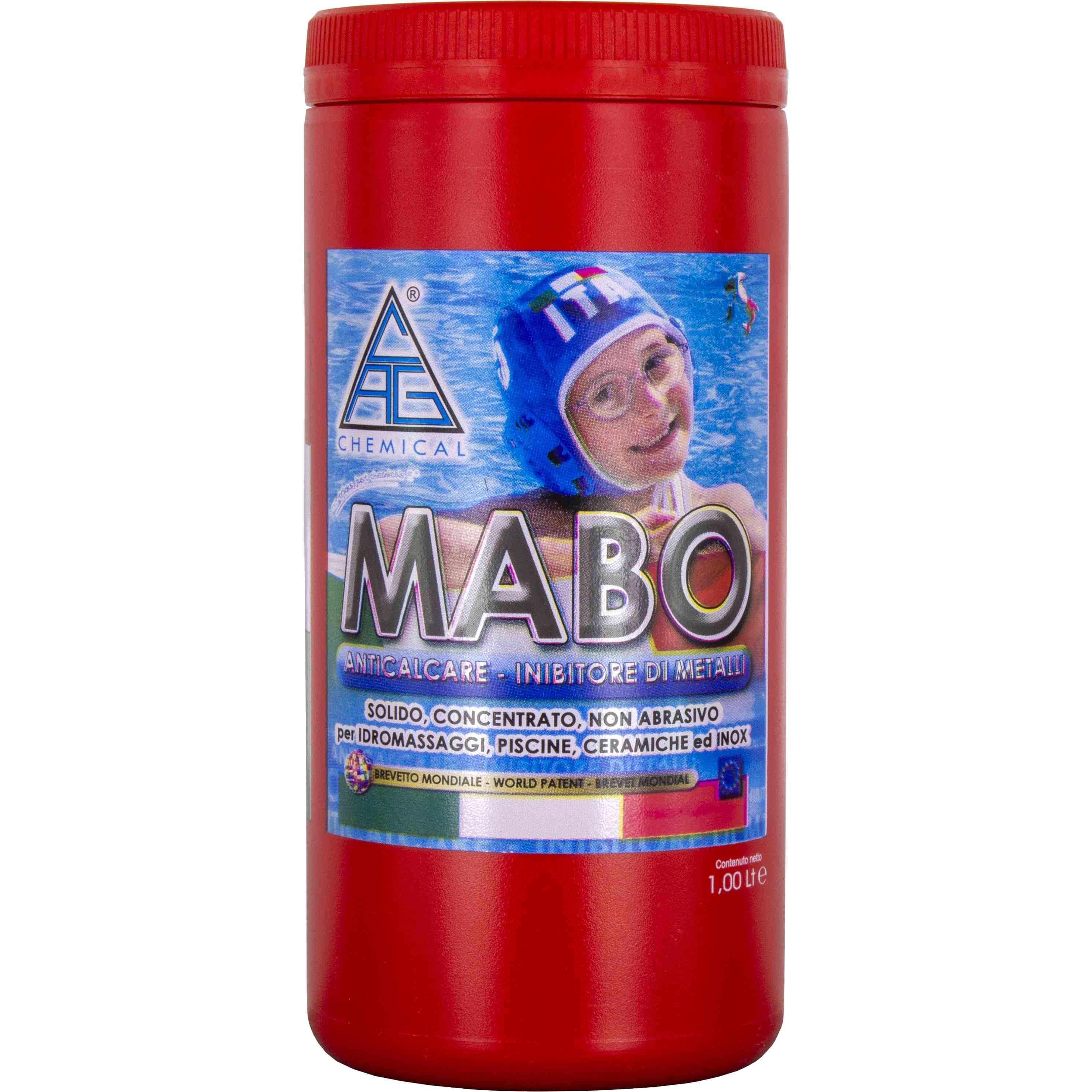 1,0 PZ Di ANTICALCARE MABO PER PISCINE LT.1