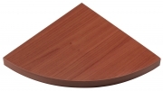 4 PZ Di *MENSOLA ANGOLO  CILIEGIO CM.35X35X2,5