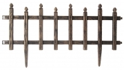 20 PZ Di STECCATO IN ABS CM 60,5X32,5H  ORO ANTICO