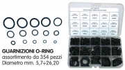 1,0 CF Di CASSETTA O-RING MISTA PZ.354