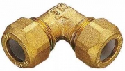 10,0 PZ Di GOMITO OTTONE DOPPIO BICONO 14X1/2