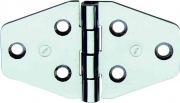12,0 PZ Di CERNIERA PERNO FISSO  854 IN INOX NAUTICA 70X40 MM