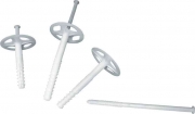250,0 PZ Di TASSELLO NYLON PER CAPPOTTI C/CHIODO 50X 90 MM