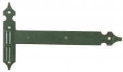6,0 PZ Di CERNIERA FERRO POLIMERIZ 6444 A BATTENTE 25 CM