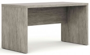 1,0 PZ Di PRATICO SCRIVANIA 69X140XH74 CM CEMENTO