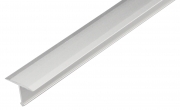 1 PZ Di *GIUNTO ALLUM.T MM.20 X PAVIM.CM.270 ARGENTO