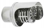 2,0 PZ Di TERMINALE INOX ORIZZONTALE D  8 CM