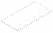 2 PZ Di ZAF RIPIANO INTERO CM. 50X100 PANNA