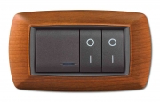 1,0 PZ Di PLACCA LIFE MOD. LIVING PLAST. LEGNO CH. 4P