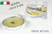 10 FIACCOLE ALLA CITRONELLA CM 11 CANDELE PROFUMATE ESTERNO GIARDINO ANTIZANZARE