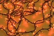 1 PZ Di *MINILUCCIOLE X INTERNO LED 180 LUCI ROSSO