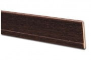 10,0 PZ Di BATTISCOPA 70X10 MM CON PIEDE 245 CM NOCE SCU 6064