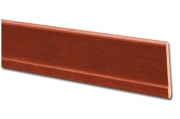 10,0 PZ Di BATTISCOPA 70X10 MM CON PIEDE 245 CM MOGANO 60651