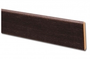 10,0 PZ Di BATTISCOPA 70X7 MM LISCIO 245 CM NOCE SCURO 60341