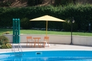 1 PZ Di *OMBRELLONE ALLUMINIO CM.200X300 GIALLO