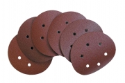 50,0 PZ Di DISCO ABRASIVO VELCRO 6 FORI D 150 MM GRANA  80
