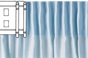 50,0 ML Di FETTUCCIA ARRICCIATENDA AUTOMATICA A265 H 65 MM