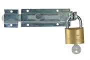 10,0 PZ Di CATENACCIO PORTALUCCHETTO IBFM 36 ZINC 100 MM