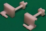 20,0 CF Di FISSAGGIO UNIVERSALE IN PLASTICA PER COPRIWATER**