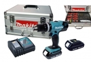 1 PZ Di *MAKITA TRAP.C/2 BATT.18VP/LI DHP453RYEX ALLU