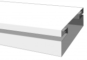 40,0 PZ Di MINICANALINA C/COP.FRONTALE 20X10 1 SC.H.200*