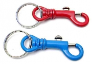 6,0 BL Di BL PORTACHIAVI MOSCHETTONE GIREVOLE 60 MM 2 PZ