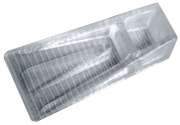 6,0 BL Di BL FERMAPORTA IN GOMMA ANTISCIVOLO CRISTAL 4 PZ*