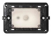 1,0 PZ Di LIFE ART.4060 LAMPADA FISSA DI EMERGENZA NERO