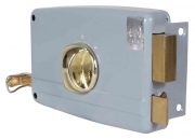 1,0 PZ Di VIRO 7604 SERRATURA 2 MAND SCROCCO CIL STAC 70 MM
