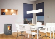 1,0 PZ Di STUFA PELLET 5,8 KW KING 60 GRIGIO