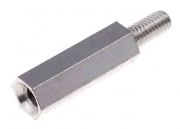 50,0 PZ Di DISTANZIATORE ESAGONALE M F ACCIAIO D 8X50 MM