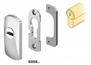 1,0 PZ Di PROTECTOR PROTEZIONE CILINDRI SG 08 C/BAS ALL SILV