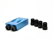 GUIDA TAGLIA FORI FORO 6 8 10 mm dima x giunti foratura angolazione 15 gradi