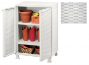 1 PZ Di ARMADIO KETER CM.65X45X91H  T/PIANI BIANCO