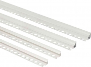 10,0 PZ Di SGUSCIO PVC ORIZZONTALE 8 MM H 260 CM BIANCO