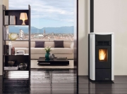 1,0 PZ Di STUFA PELLET 8 KW GIUSY EVO 2.0 BIANCO