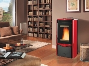 1 PZ Di STUFA PELLET KW.14 DUCHESSA IDRO STEEL BORD.