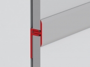 12,0 PZ Di PROFILO GIUNZIONE A202  CM 300 NOCE
