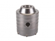 Carotatrice dm mm 60 sega fresa a tazza trapano carota muro pietra calcestruzzo