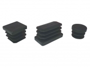 100,0 PZ Di PUNTALE ALETTATO RETTANGOL 30X40 MM PLAST NERO