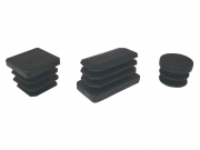 100,0 PZ Di PUNTALE ALETTATO RETTANGOL 30X50 MM PLAST NERO