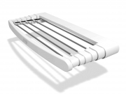 1,0 PZ Di STENDIBIANCHERIA DA PARETE GIMI TELEPACK 100