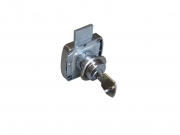10,0 PZ Di SERRATURA PER ANTINE C/CIL 20X20 MM ACC NICHEL