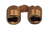6,0 BL Di BL CERNIERA CILINDRICA INVISIBILE D 12 MM 2 PZ