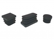 6,0 BL Di BL PUNTALE ALETTATO TONDO 20 MM NERO 10 PZ