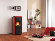 1,0 PZ Di STUFA PELLET KW.10 VIVIANA EVO BORDEAUX