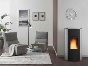 1,0 PZ Di STUFA PELLET 20,3 KW RAFFAELLA IDRO H15 GR. LUCIDO