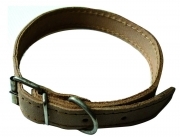 12 PZ Di COLLARE IN PELLE PER CANI LARGH. MM.25