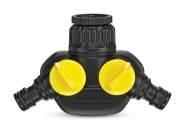1 PZ Di KARCHER 26451990 PRESA DUPLEX X RUB.