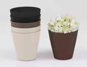 12 PZ Di VASO "MOOD 15" CM.15X15H (3 COLORI)